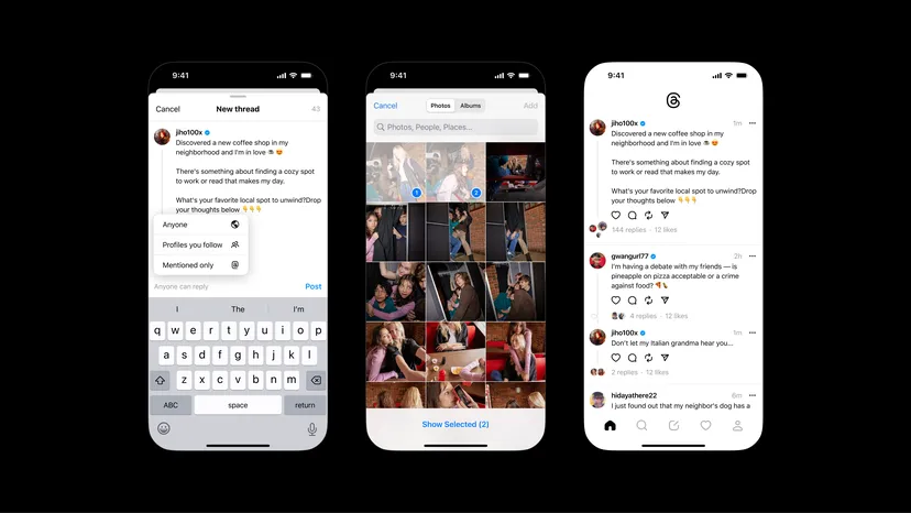 Соцмережа Threads вже доступна у мобільній версії – для користувачів iOS і Android з-понад 100 країн світу